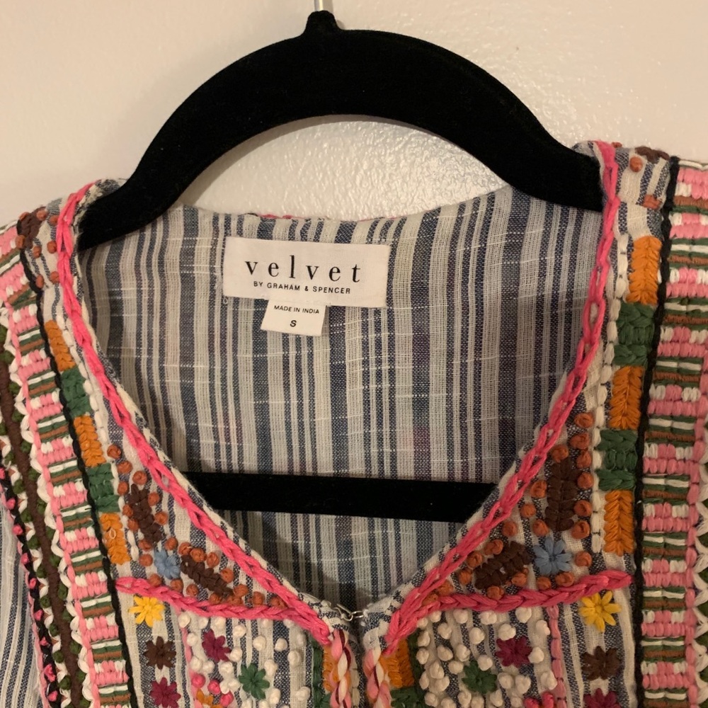 Velvet summer jacket - Picture 5 of 6